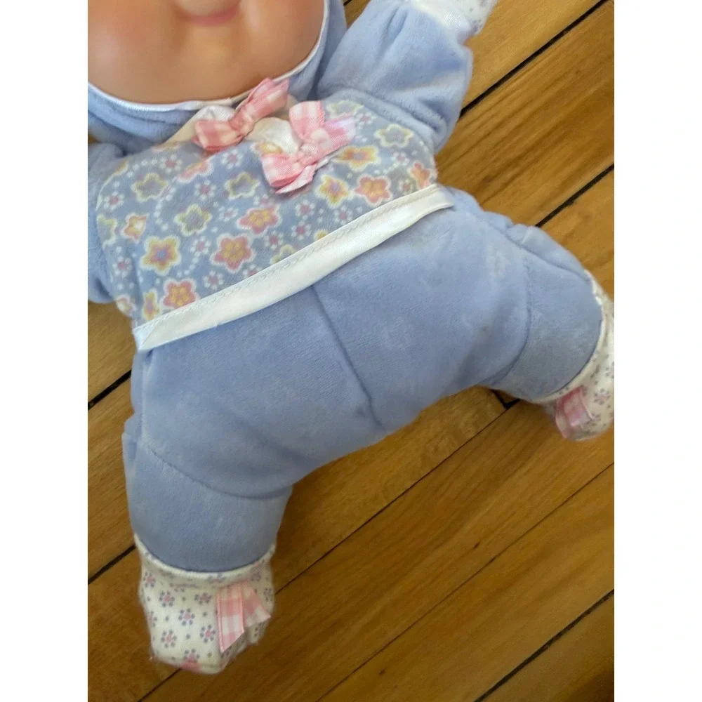 Vintage‎ Kids Plush Doll Purple 12
